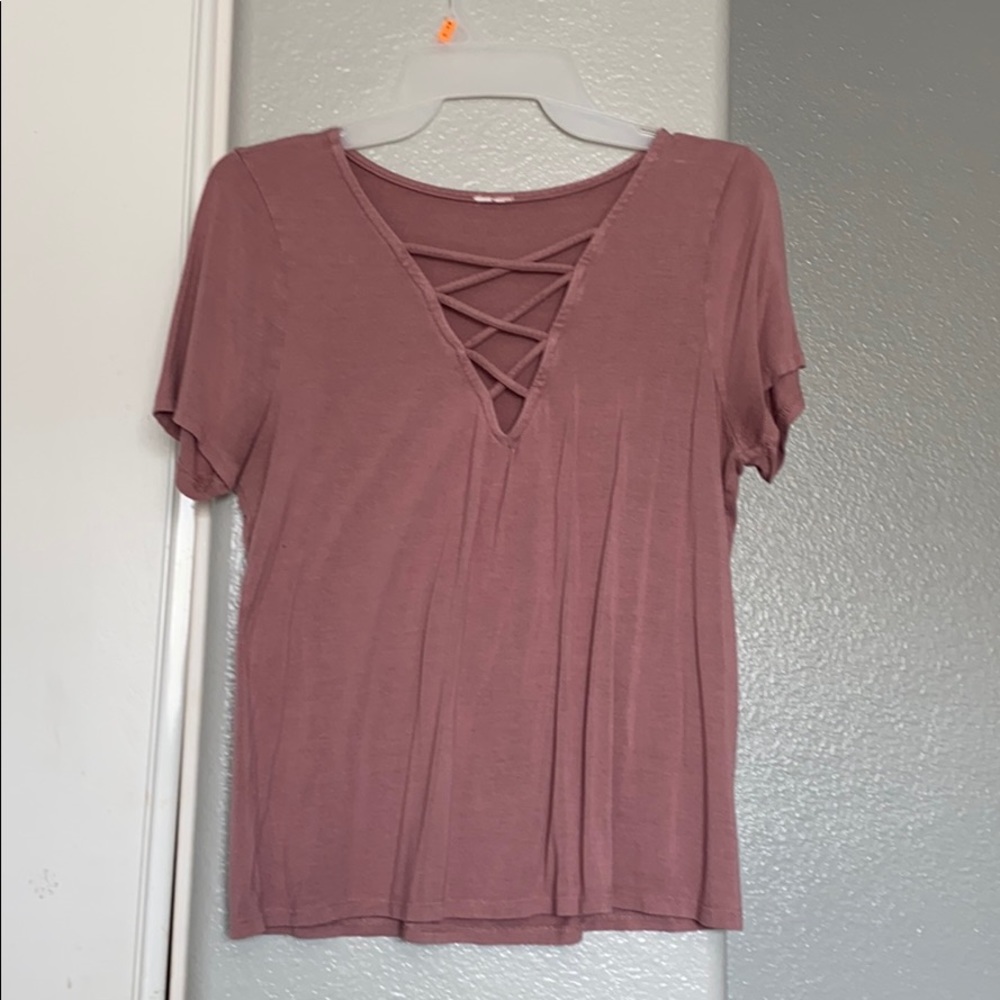 Mauve pink T-shirt